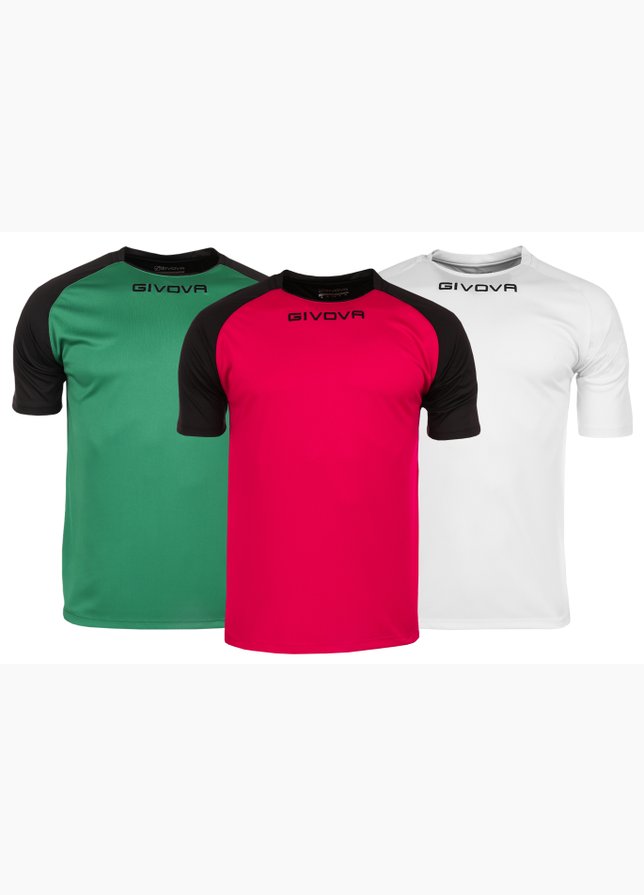 Givova T-Shirt Satz Capo MC MAC03 0003/1210/1310 Givova T-Shirt Satz Capo MC MAC03 0003/1210/1310