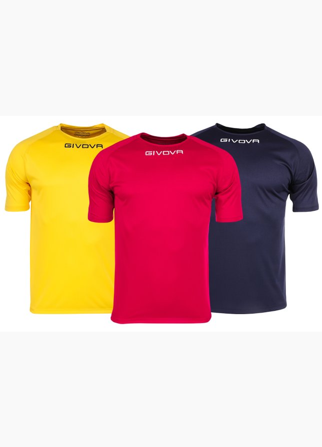 Givova T-Shirt Satz Capo MC MAC03 0007/0012/0004 Givova T-Shirt Satz Capo MC MAC03 0007/0012/0004