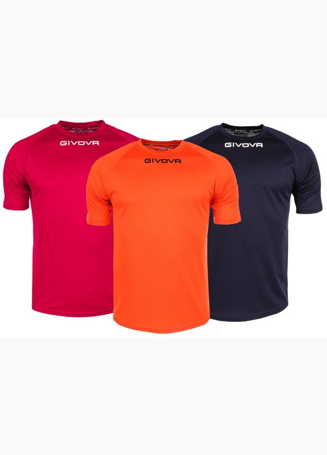 Givova T-Shirt Satz One MAC01 0001/0012/0004 Givova T-Shirt Satz One MAC01 0001/0012/0004