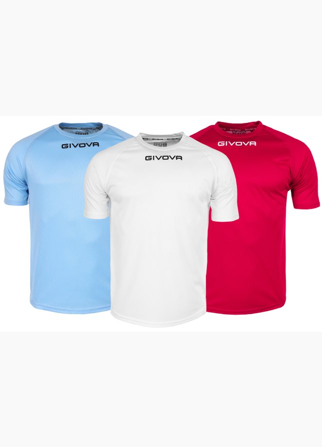 Givova T-Shirt Satz One MAC01 0003/0005/0012 Givova T-Shirt Satz One MAC01 0003/0005/0012
