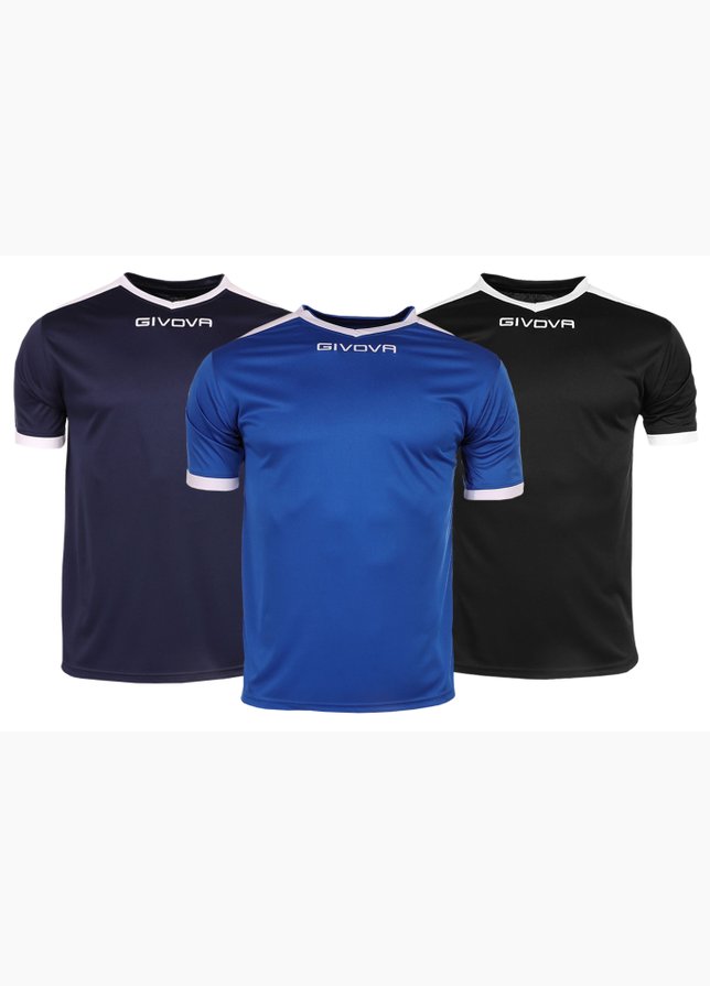 Givova T-Shirt Satz Revolution Interlock MAC04 0203/0403/1003 Givova T-Shirt Satz Revolution Interlock MAC04 0203/0403/1003