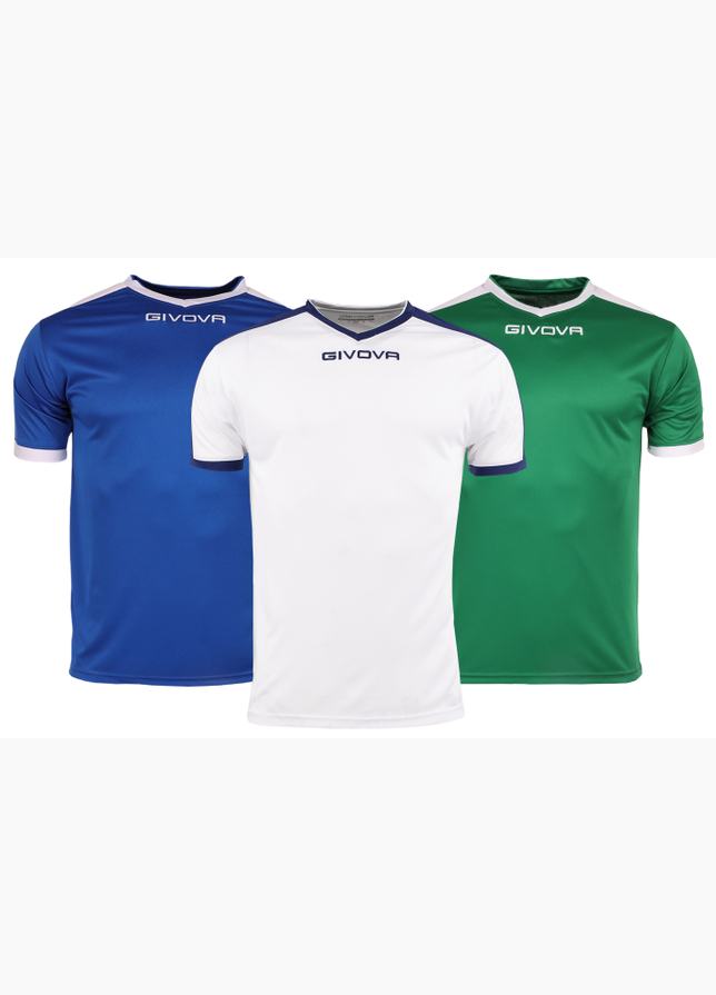 Givova T-Shirt Satz Revolution Interlock MAC04 0304/0203/1303 Givova T-Shirt Satz Revolution Interlock MAC04 0304/0203/1303