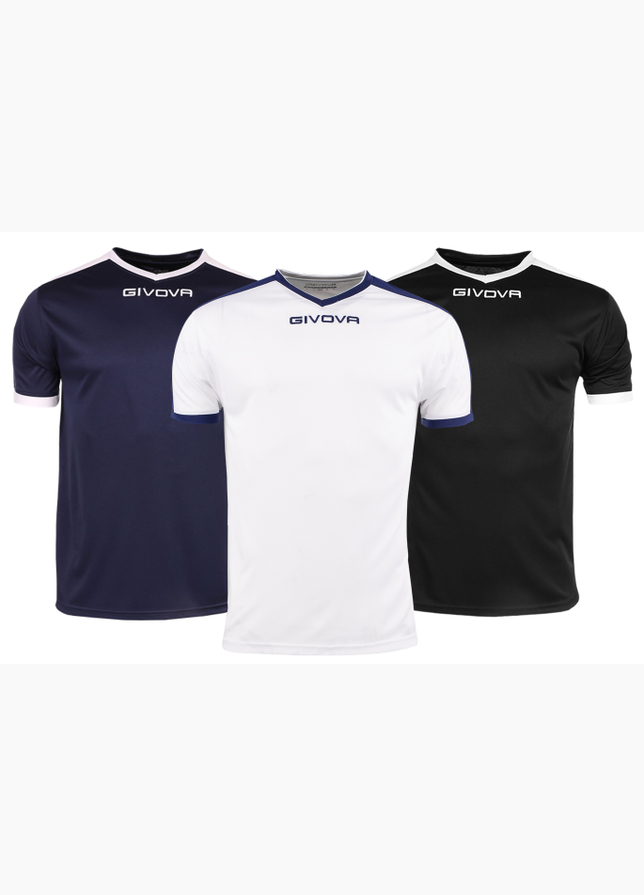 Givova T-Shirt Satz Revolution Interlock MAC04 0304/0403/1003 Givova T-Shirt Satz Revolution Interlock MAC04 0304/0403/1003