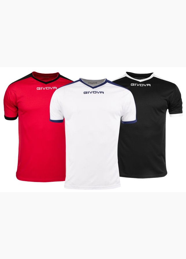 Givova T-Shirt Satz Revolution Interlock MAC04 0304/1210/1003 Givova T-Shirt Satz Revolution Interlock MAC04 0304/1210/1003