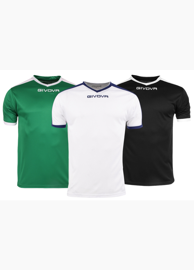 Givova T-Shirt Satz Revolution Interlock MAC04 0304/1303/1003 Givova T-Shirt Satz Revolution Interlock MAC04 0304/1303/1003