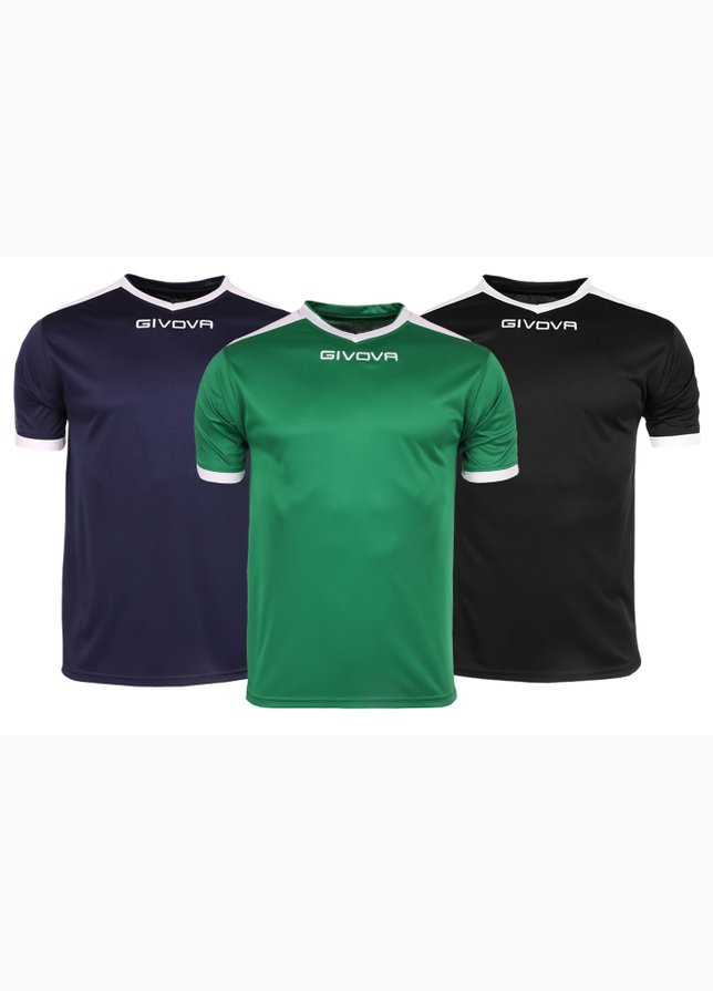 Givova T-Shirt Satz Revolution Interlock MAC04 1303/0403/1003 Givova T-Shirt Satz Revolution Interlock MAC04 1303/0403/1003