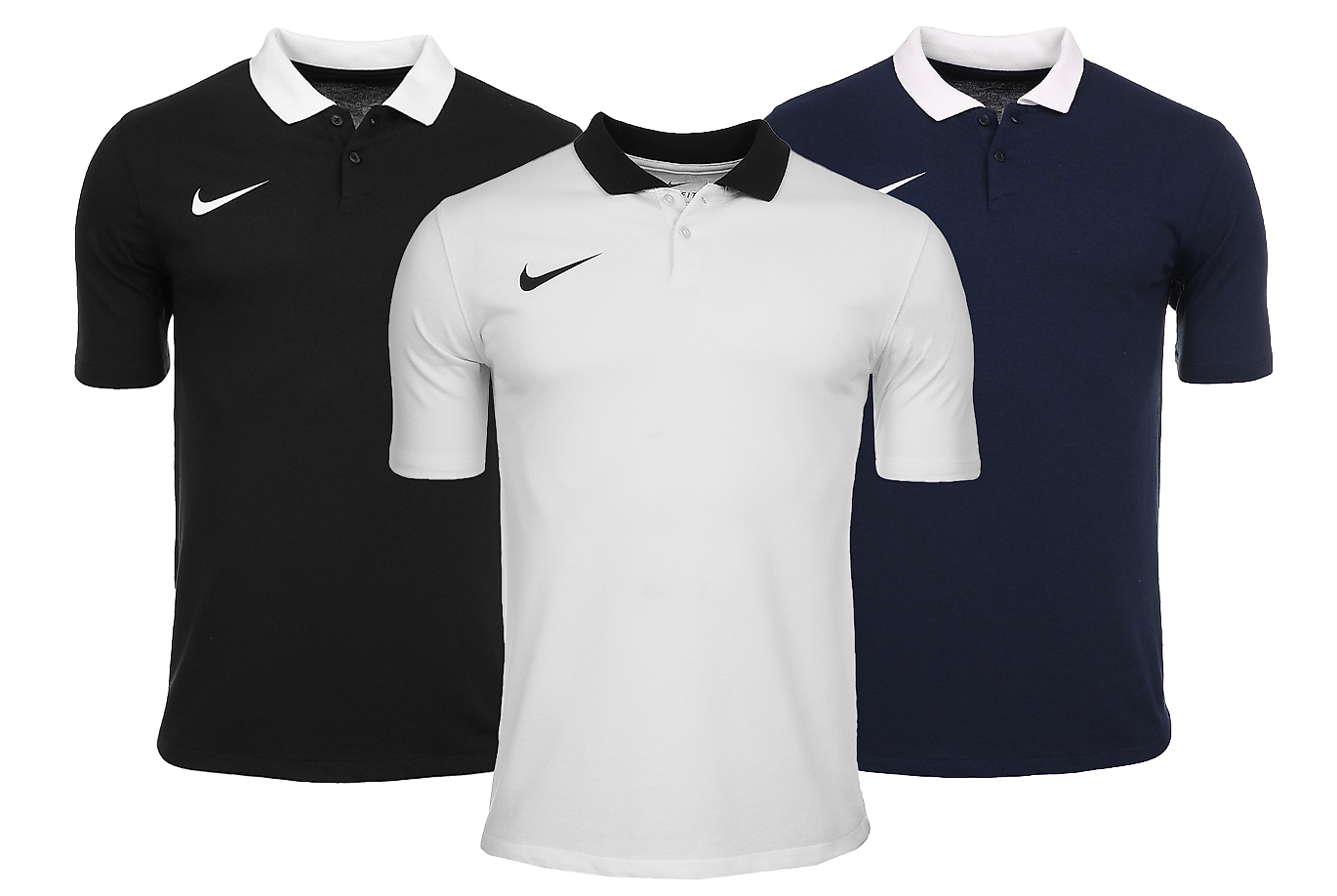 Nike T-Shirt-Satz der Männer Dri-FIT Park 20 Polo SS CW6933 010/451/100