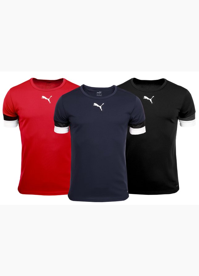 PUMA T-Shirt-Satz der Männer teamRISE Jersey 704932 01/06/03 PUMA T-Shirt-Satz der Männer teamRISE Jersey 704932 01/06/03