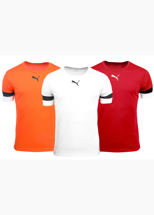 PUMA T-Shirt-Satz der Männer teamRISE Jersey 704932 04/08/01 PUMA T-Shirt-Satz der Männer teamRISE Jersey 704932 04/08/01
